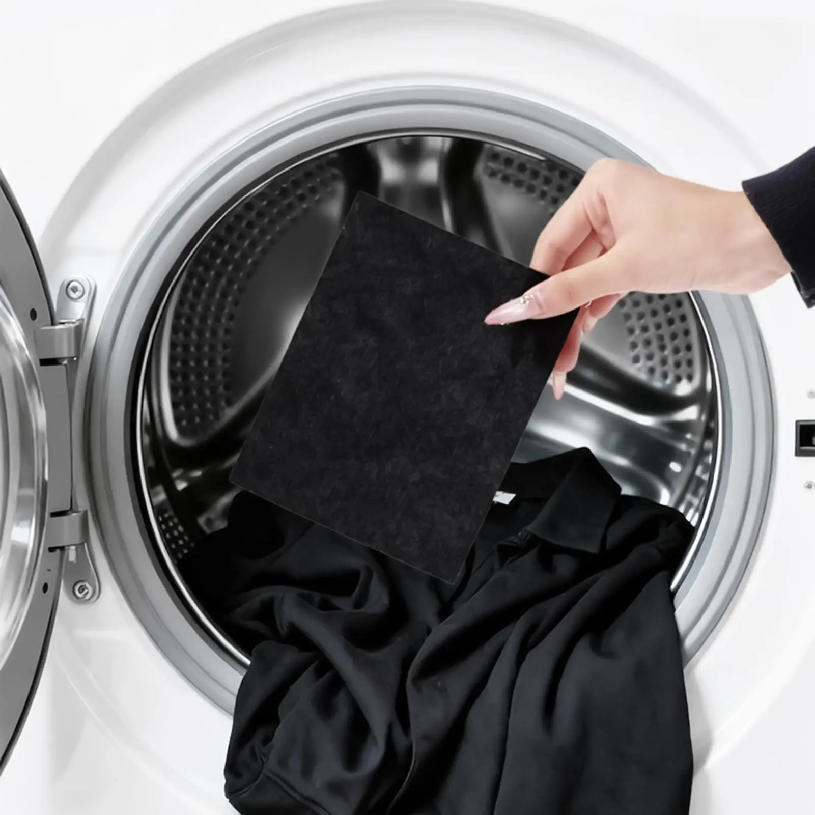 

Black Clothing Dye 10-Piece Long-Lasting Color Paint Color Paint Black Clothes Dye Tablets for Synthetic Polyester Denim Linen