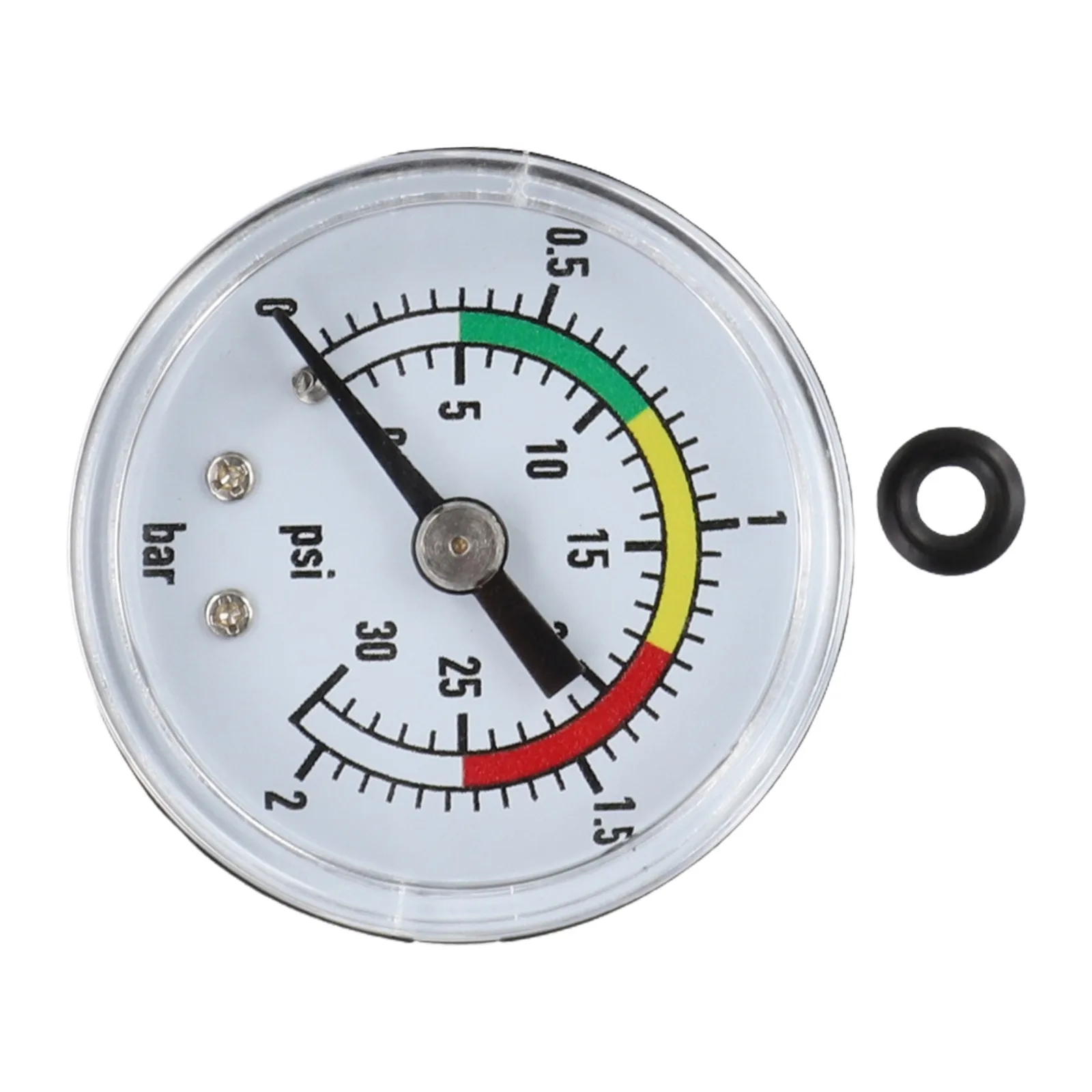 Home Improvement 2 Pieces Pressure Gauge Pressure Gauge For Hydraulic Systems Gauge Hydraulic Easy Installation