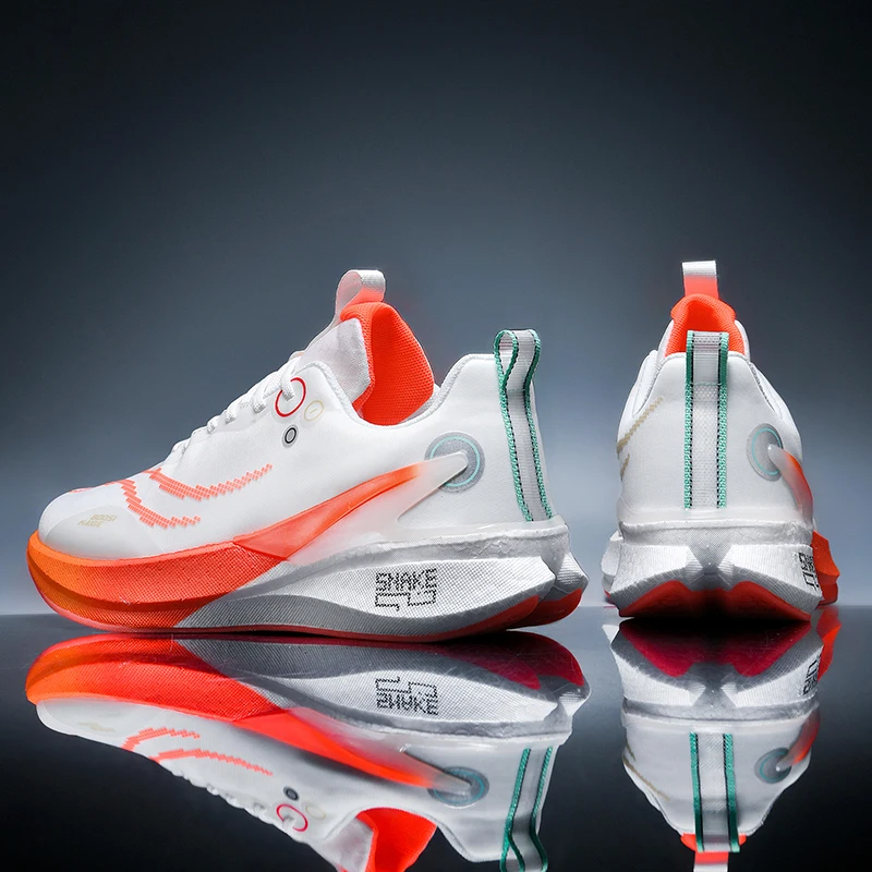 عام الثعبان/الأرنب الأحمر 8Pro أحذية الجري المصنوعة من الكربون طالب جديد طفل كبير المهنية سباق الطيران الكهربائية 5 spo