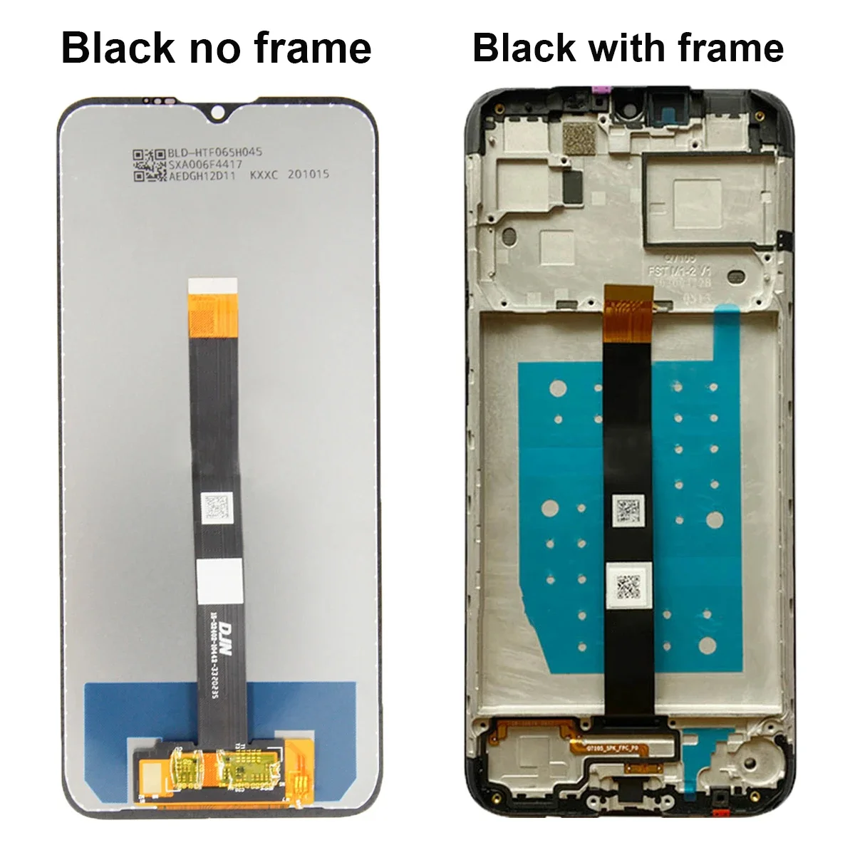 For Motorola MOTO One Fusion LCD Display Screen Touch Digitizer Assembly For XT2073-2 Tested Replacement Parts with Frame