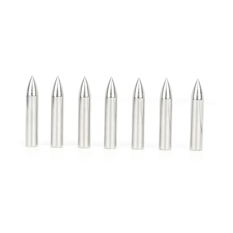 6/12PCS Archery Iron Arrowhead Target Points  Hunting Arrowhead OD6.5mm ID 5.5mm Bow Shooting Hunting Accessories