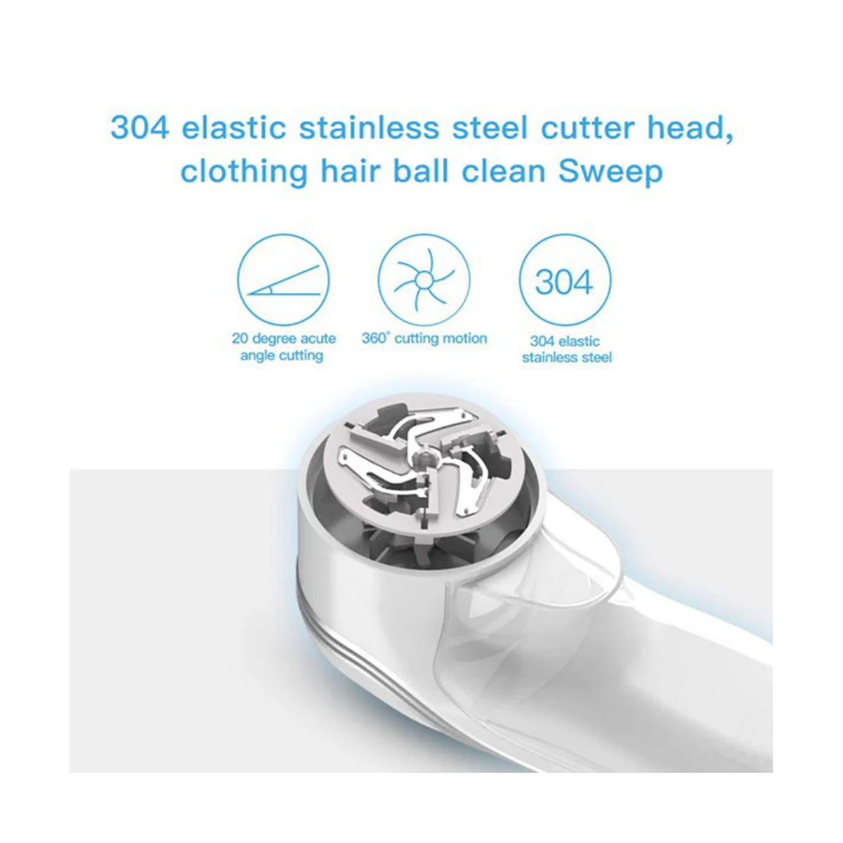 เครื่องโกนหนวดผ้า เครื่องกําจัดขนแบบพกพา เครื่องโกนหนวดทรงพลังพร้อมใบมีดพิเศษ เครื่องกําจัดขุยชาร์จ USB