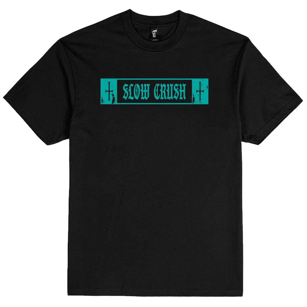 

Slow Crush THIRST Tee Cotton Short Sleeve O-neck T-shirt Casual Fashion Men Women Tshirts Album Graphic Printing T Shirt Unisex