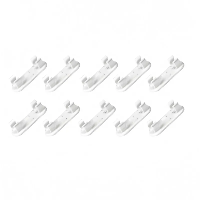 

64 шт. белых самоклеящихся кабельных зажимов, регулируемый органайзер для проводов без сверления для дома и офиса, съемные, для DIY