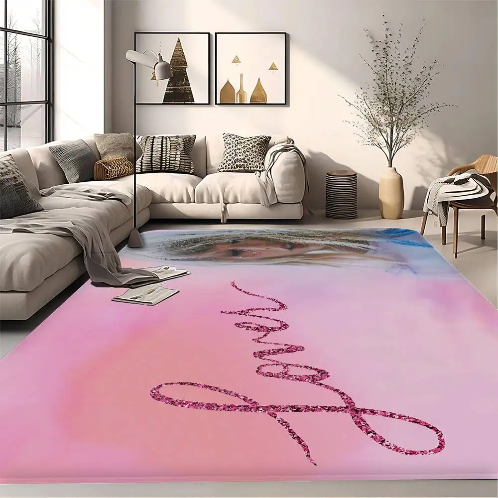 Pop Singer T-Taylor S-Swift Floor Mat Cheaper Anti-slip Modern Living Room Balcony Printed Bedside Mats