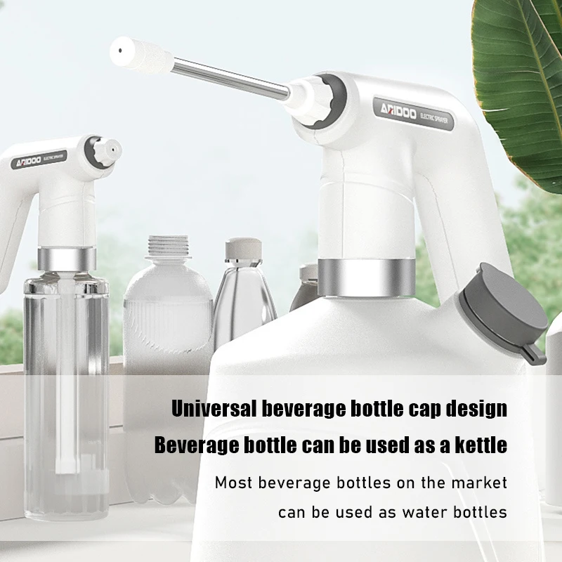 เครื่องพ่นไฟฟ้า-2L ขวดสเปรย์ไฟฟ้าแบบชาร์จไฟได้ เครื่องพ่นสารเคมีแบบพกพาน้ำหนักเบา ใช้งานได้หลากหลายสำหรับทำความสะอาด รดน้ำ ฆ่าเชื้อ