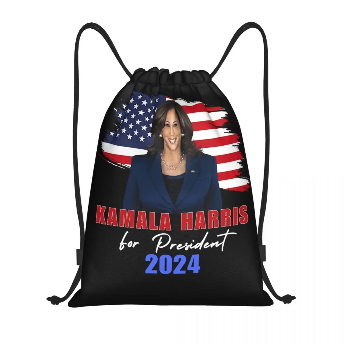 

Рюкзаки Kamala Harris For President 2024, повседневные сумки на шнурке, сумки для обуви, сумки для книг, сумки для путешествий и школы