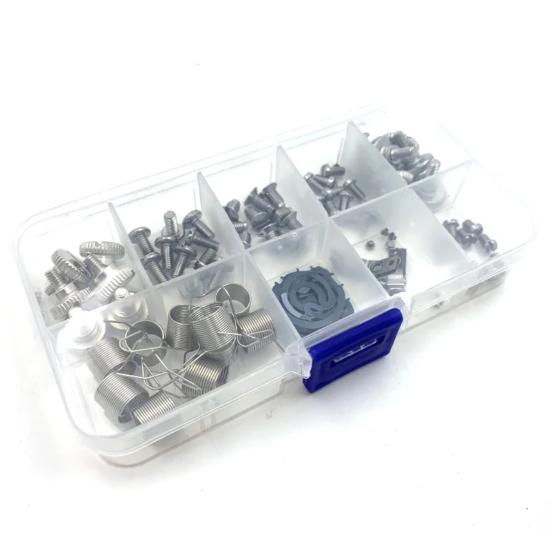 A Set Needle Plate Set Screw Needle/Feed/Folder/Foot Set Screw, Hook ASM Thread Take-up Spring Set for Industrial Sewing Machine