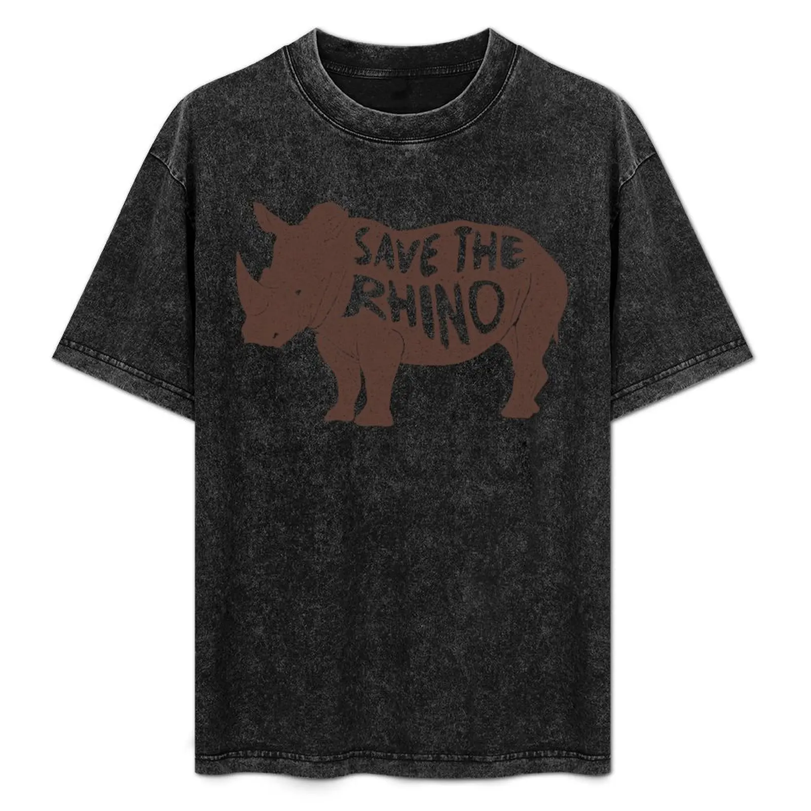 save-the-rhino-tシャツ-クイックドライフィッシングtシャツ