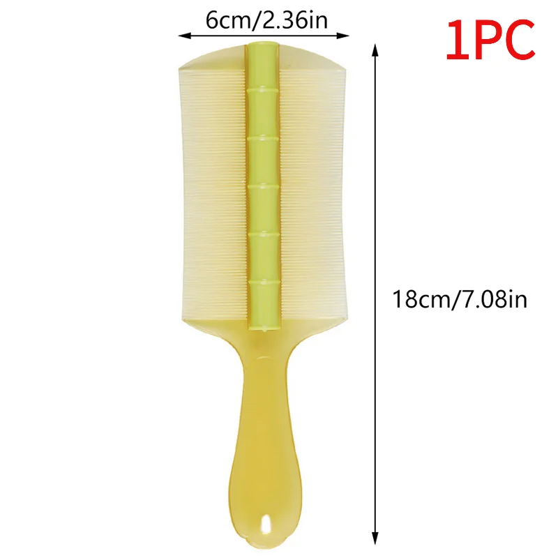 1PC Double Sided Lice Comb Fine Tooth Scalp Massage Comb Professional Flea Removal Grate Ultra-Dense Comb Teeth For Children Pet