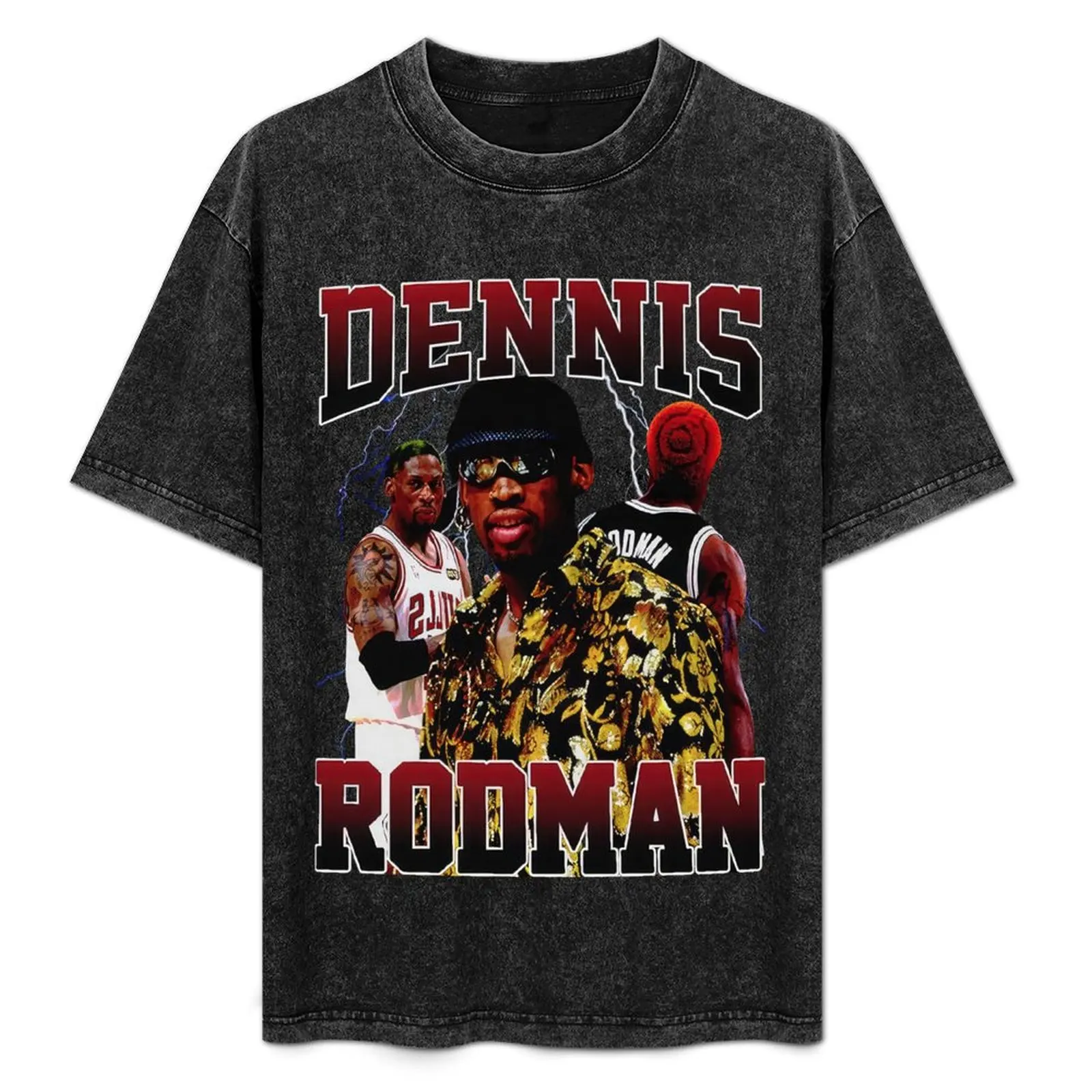 Hall of Fame Dennis Rodman T-Shirt valentines boutique clothes anime stuff mens tall t shirts