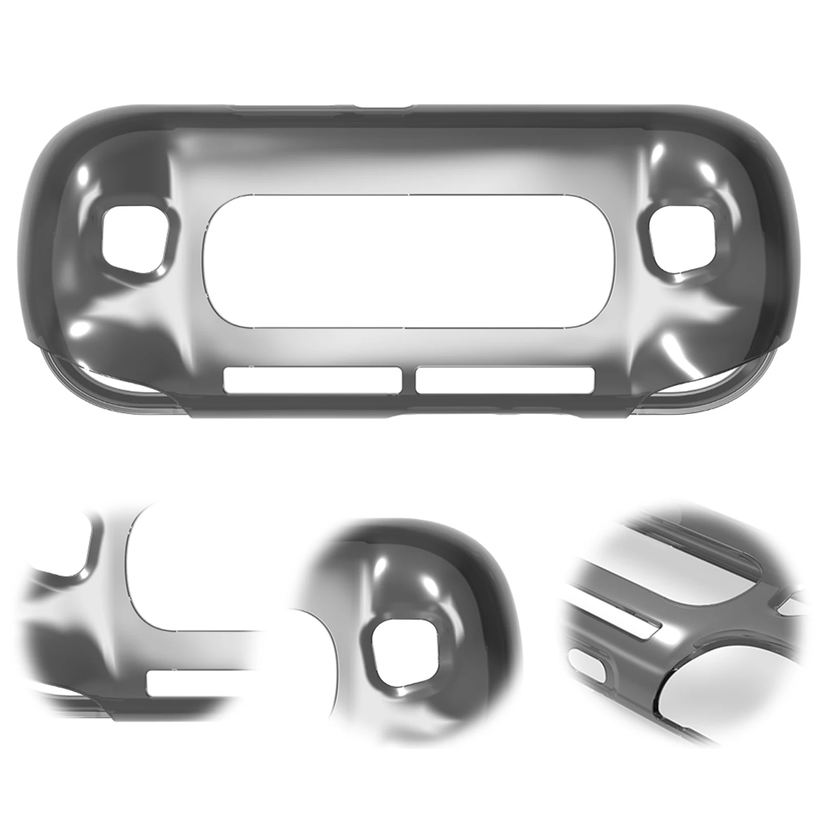 TPU Protective Case for Retroid Pocket 6 Handheld Game Console Shockproof Anti-Scratch Transparent Protective Cover Accessories