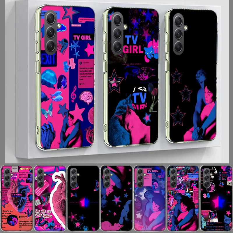 TV Girl Album Phone Case For Samsung A54 A34 A24 A14 A53 A33 A23 A13 A52S A32 A22 A12 A17 Galaxy A03S A04S A02S A42 A72 A73 A90