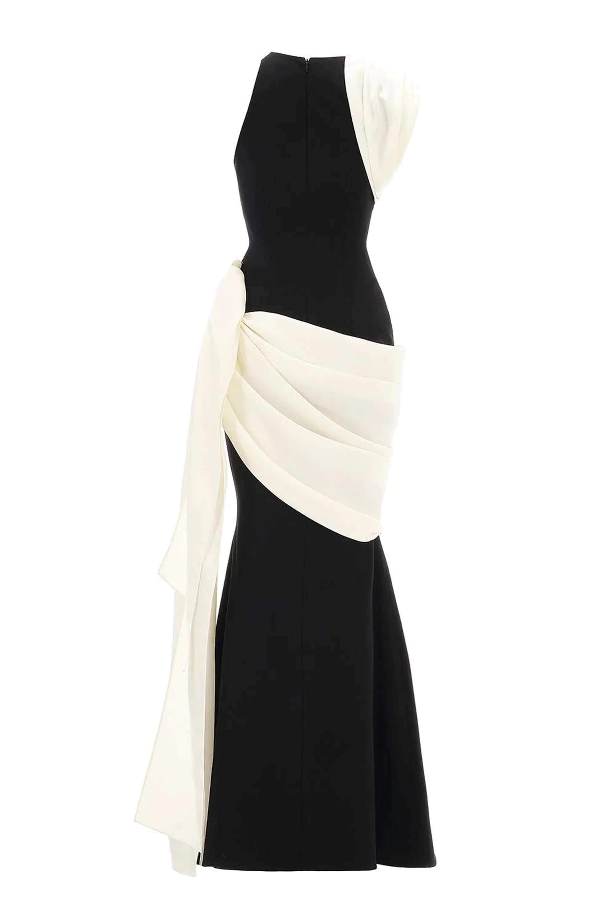 Contraste cor elegante vestidos de festa fishtail apertado gala vestido de festa de alta qualidade vestido de noite de casamento personalizado evon nupcial