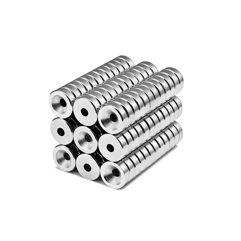 10pcs/lot Diameter 25 mm × Thickness 5mm - Hole 5mm (25X5-5) N52 High-strength with hole magent