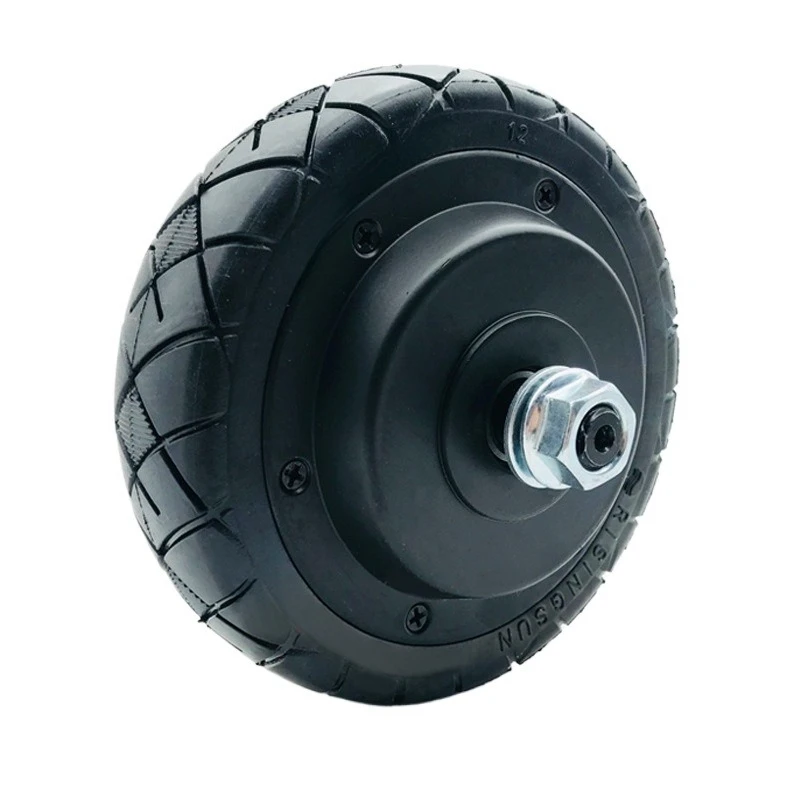 5.5 Inch Gearless Brushless Hub Motor Solid Tire 24V Electric Scooter Brushless Motor
