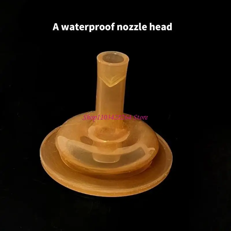Silicone morbido calibro largo calibro succhiare testa conversione degli ugelli con paglia per tazza alimentazione a