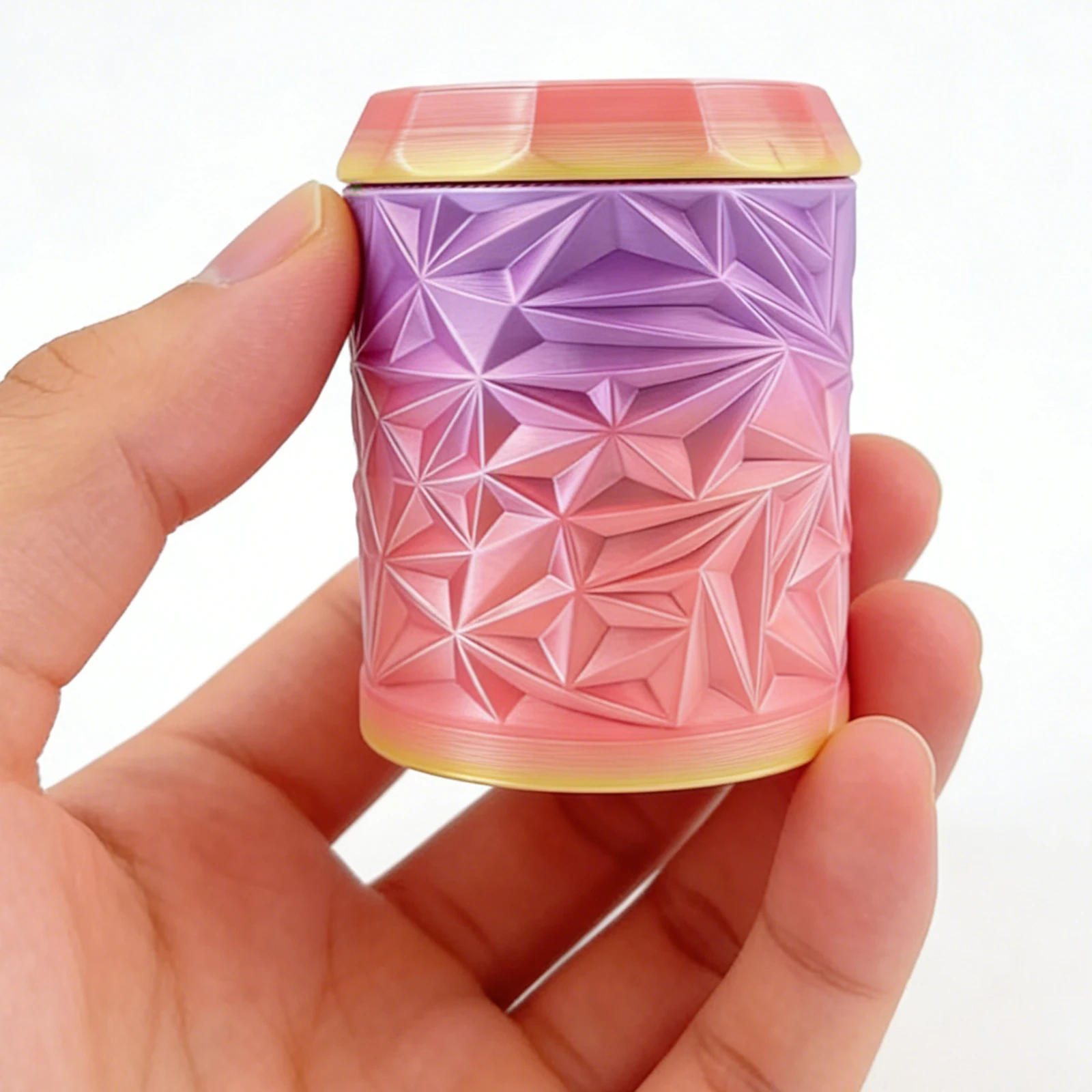 Magnetic Diamond Art Tool Desktop Trash Can with Leakproof Lid Multifunctional for Storing Broken Diamonds DIY Tools Accessories