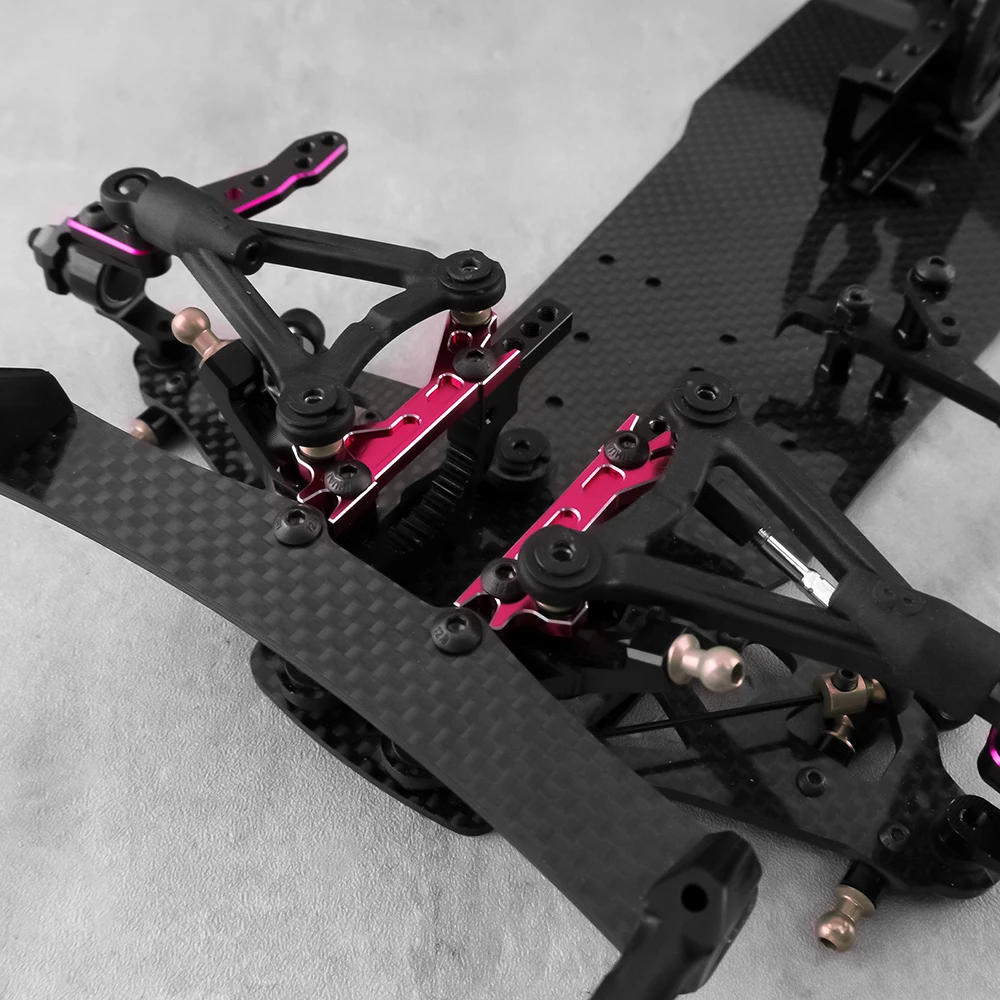 AXSPEED Aluminum Upper Gearbox Cover Plate Front Rear Universal for 1/10 Sakura Cero Ultra 4WD RC Crawler Upgrade Parts