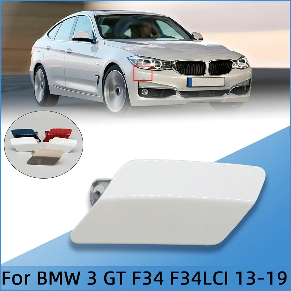 Fit For 2013-2019 BMW3 GT Gran Turismo F34 F34LCI Ordinary Edition Headlight Washer Nozzle Cover Garnish Shell Cap #51117371847