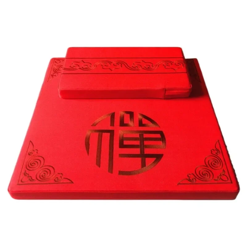 

Special seat cushion for double disc meditation