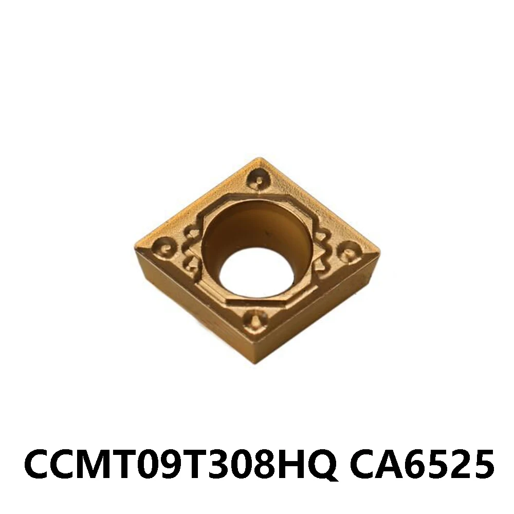 

Original CCMT3252HQ Carbide Blade CCMT 09T308 CCMT09T308 CCMT09T3 Holder CCMT09T308HQ CA6525 CNC Lathe Cutter 80° Inserts Shank