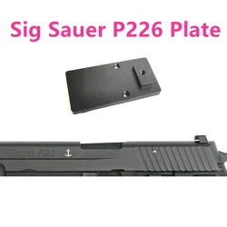 Metal Base Optic Red Dot sight Mount Plate for Sig sauer P226 220 Full-Sized P224 225 228 229 SP2022 Fit RR SR.O 507C Frenzy MOS