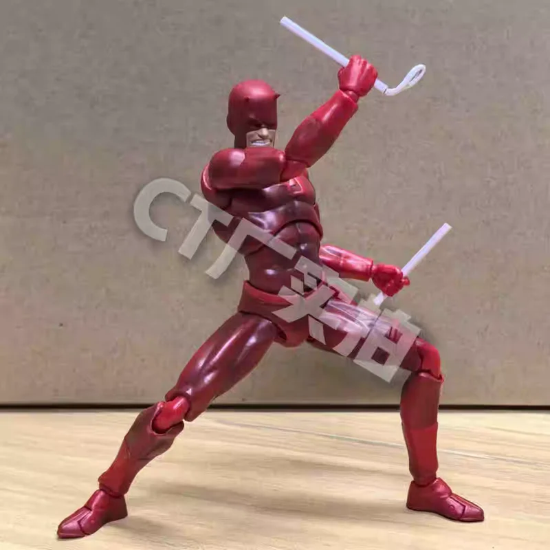Ct Factory Mafex Daredevi Comic Action Figure Maf223 Model Kit Spider Man Tom Siddle Version Collectible Articulated Doll Gift