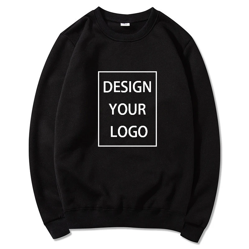 

Custom Sweatshirt Men DIY Sportswear Design Yourself Pattern Text Top Wear Print Your LOGO Women Pullover Trendy Streetwear