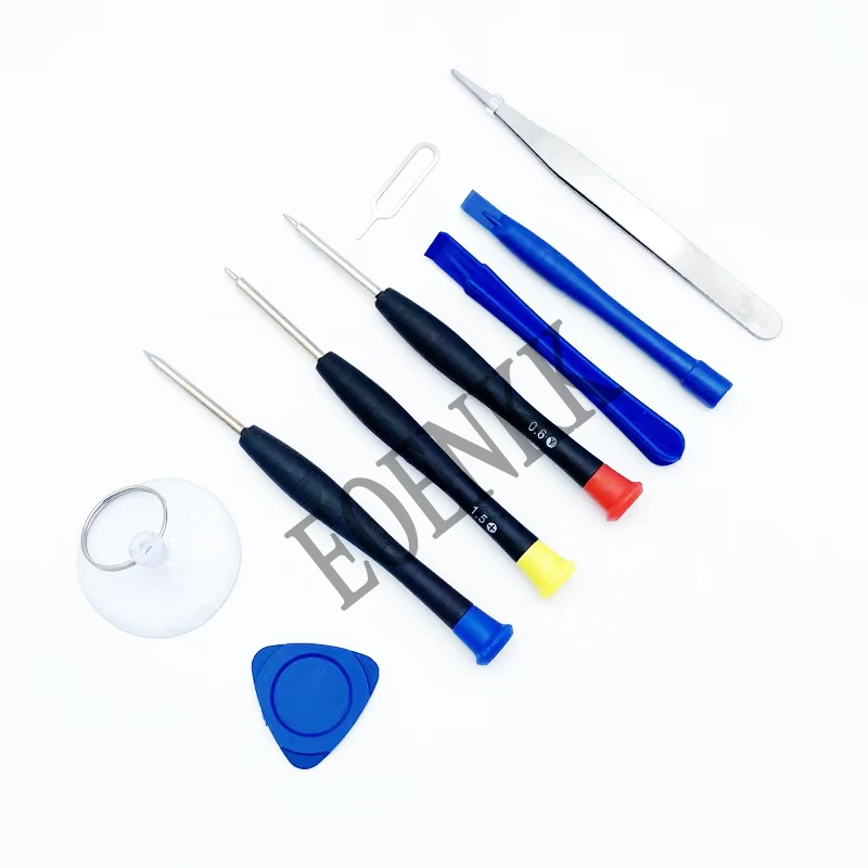 Repair and disassembly tool set Screw knife kit 10 pieces for Apple 4-8p/x/11 and Android simple mobile phone