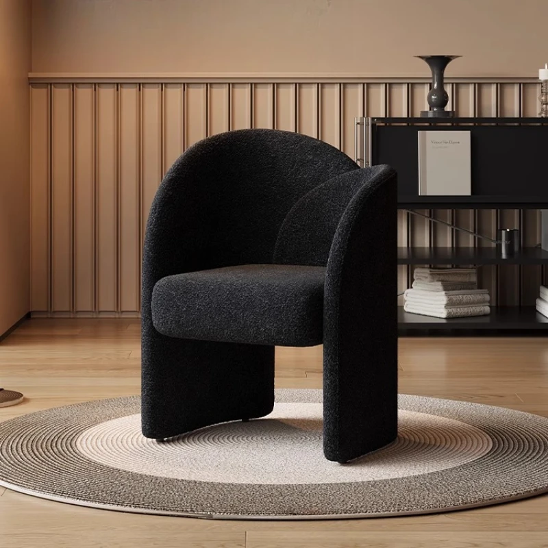 

Retro Style Single Durable Comfortable Chair Simple Ash Casual Retro Living Room Chair Elegante Y Hermoso Household Furniture