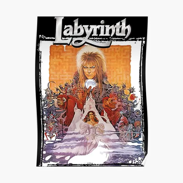 Labyrinth  Poster Decoration Modern Picture Decor Vintage Mural Room Art Wall Home Print Funny Painting No Frame