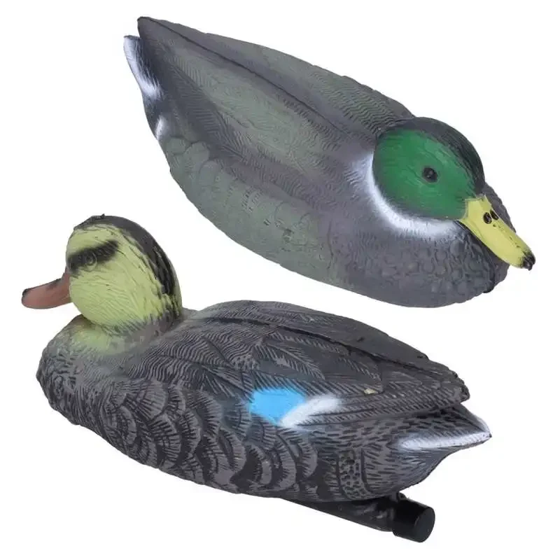 Floating Decoy Duck Lifelike Simulation Duck Garden Pool Yard Lake Decoration 26x11cm Hunting Decoy Plastic Duck Ornament
