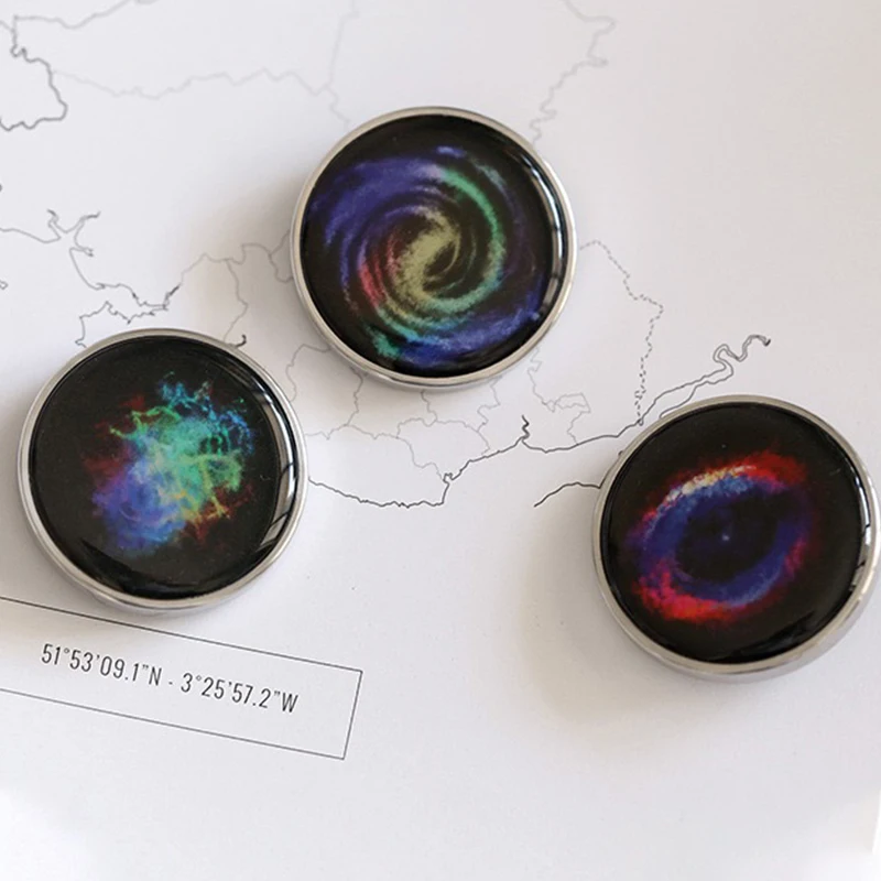 سطح المكتب الإبداعي متوهجة يدويا الغزل العلوي غالاكسي ستار الفولاذ المقاوم للصدأ تململ سبينر تخفيف التوتر المعادن الدوران هدية