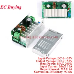 200W DC-DC Boost Converter 6-35V naar 6-55V 10A 7A Step Up Converteren Spanning Lader Voeding Module met Shell upconverter