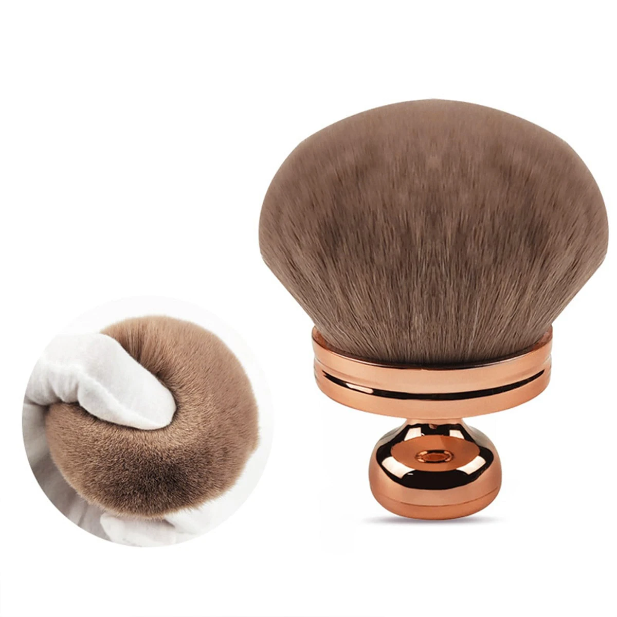 Pinceau de maquillage Super doux, tête de champignon, Extra moelleux, pour poudre pour le visage, polyvalent, fard à joues, outils de beauté, 1 pièces