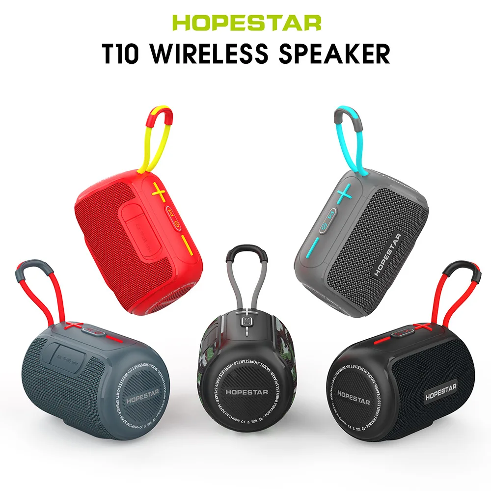 Bluetooth Speaker Outdoor Sports Waterproof Belt Portable Wireless Audio Mini Mobile Subwoofer TF Card Radio Stereo Sound Mode