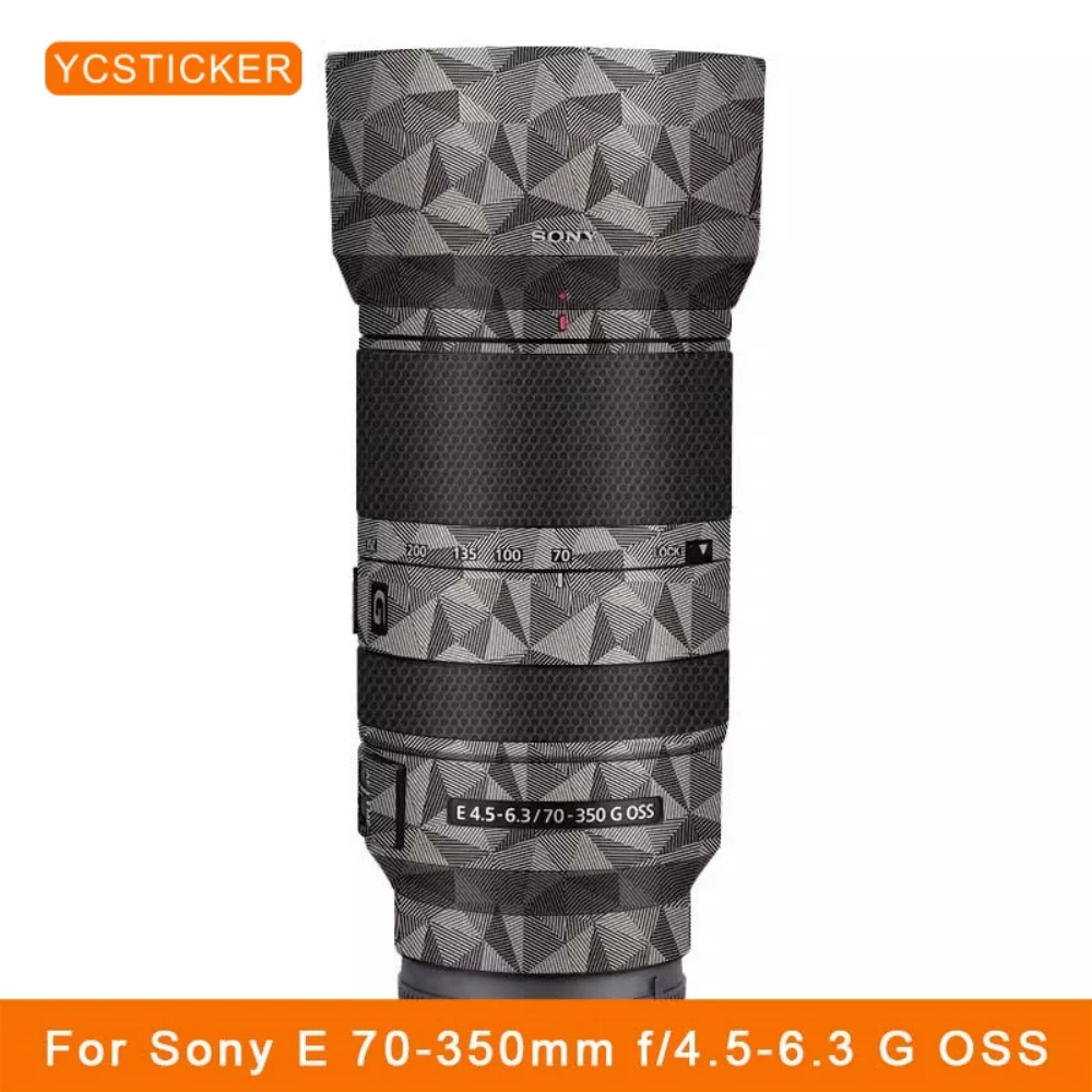 70 350 F4.5 Camera Lens Vinyl Wrap Film Sticker Protective Skin Anti-scratch Protector Decal for Sony E 70-350mm f/4.5-6.3 G OSS