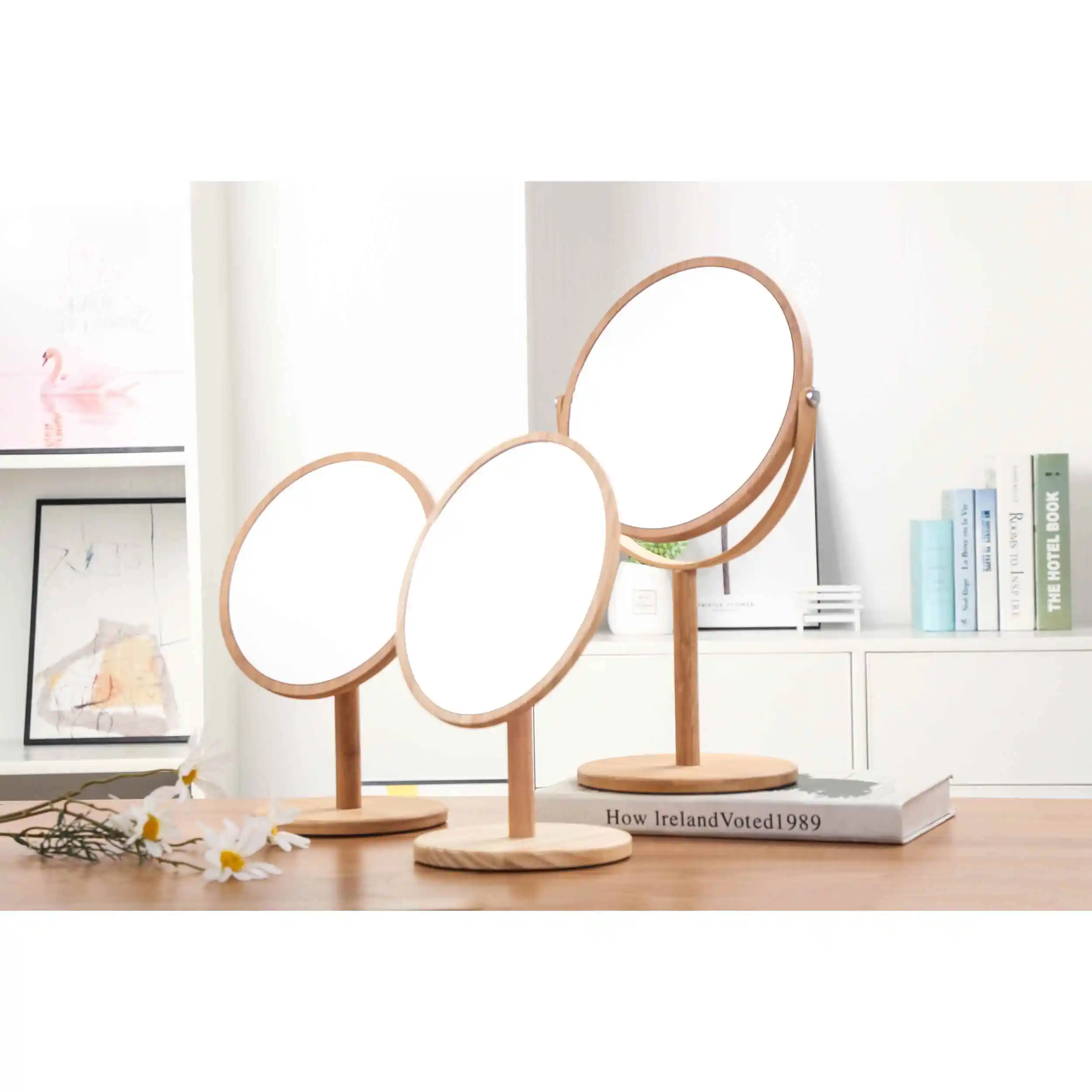 trendy-hd-wooden-desktop-magnifying-mirror-beauty-salon-makeup-mirror-simple-european-style-dual-sided-aesthetic-enhancing