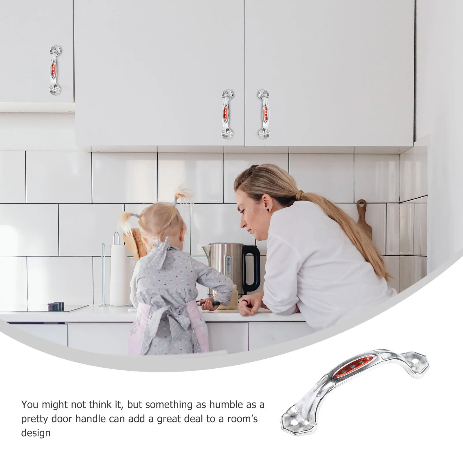 

20pcs Stainless Steel Cabinet Handles Drawer Pulls Door Knobs Wardrobe Furniture Hardware Minimalist Design Durable Use For Home