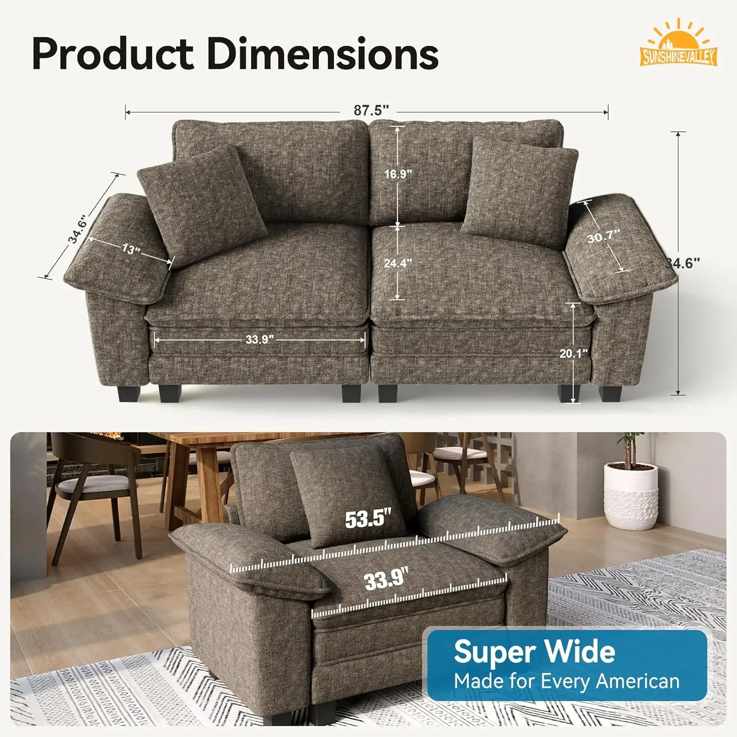 Thumbnail 2 - #32 Best Modular Sectional Sofas to Buy In 2026