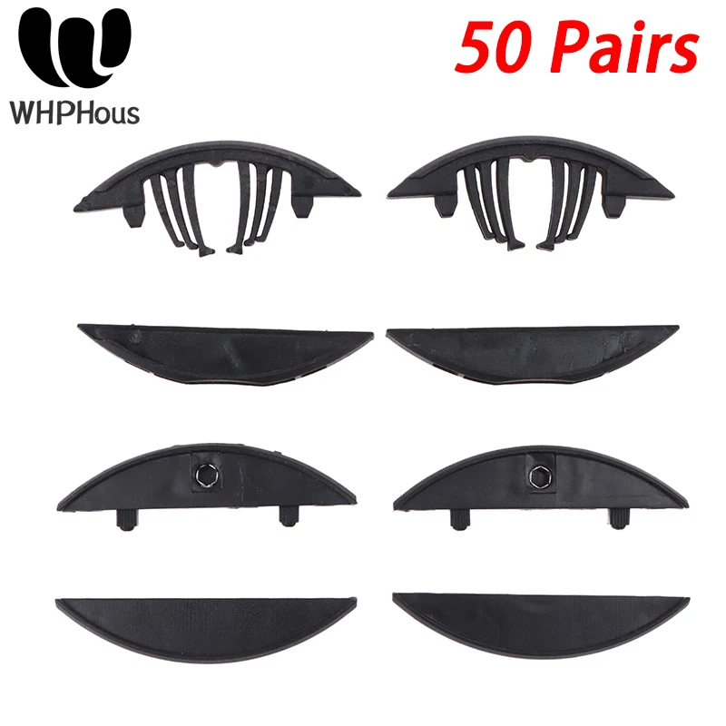 50 زوج النجارة لامينو موصل غير مرئي ل P15 P14 الخشب الرقائقي 2 في 1 السحابة لملحقات آلة الشق لامينو