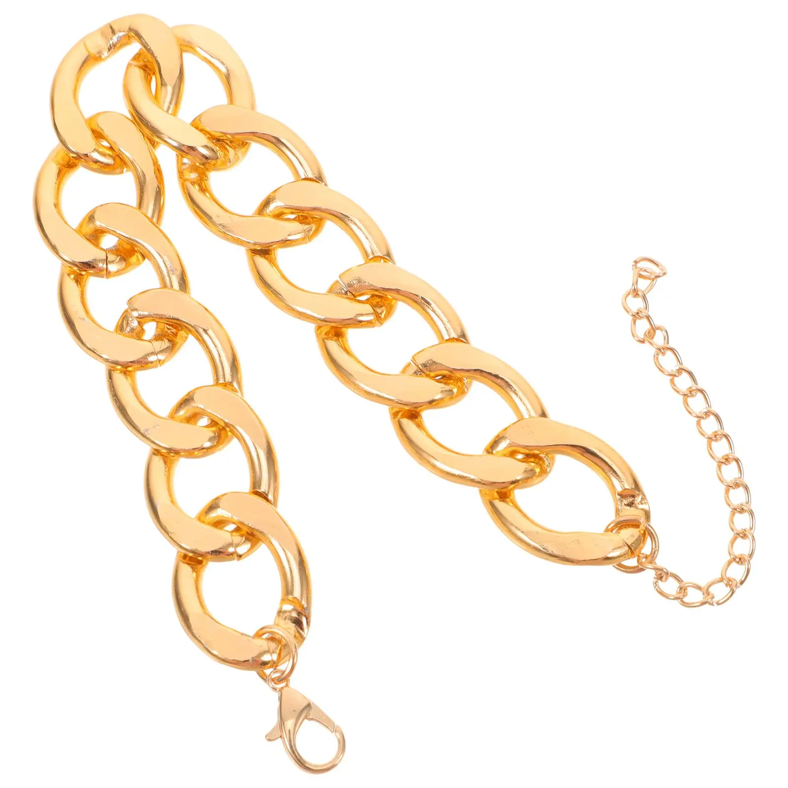 Bracelets All Metal Chain Retro for Cool Bracelets For Men Women Men Fashion Golden Charm Bracelet Set Cool Cute