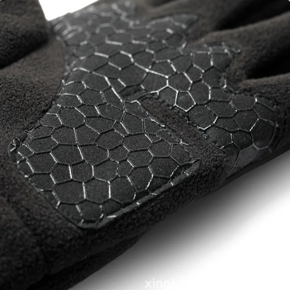 جديد القطبية الصوف الشتاء قفازات دافئة كاملة الأصابع قفازات شاشة لمس شاشة ملموس يندبروف القيادة القفازات النساء