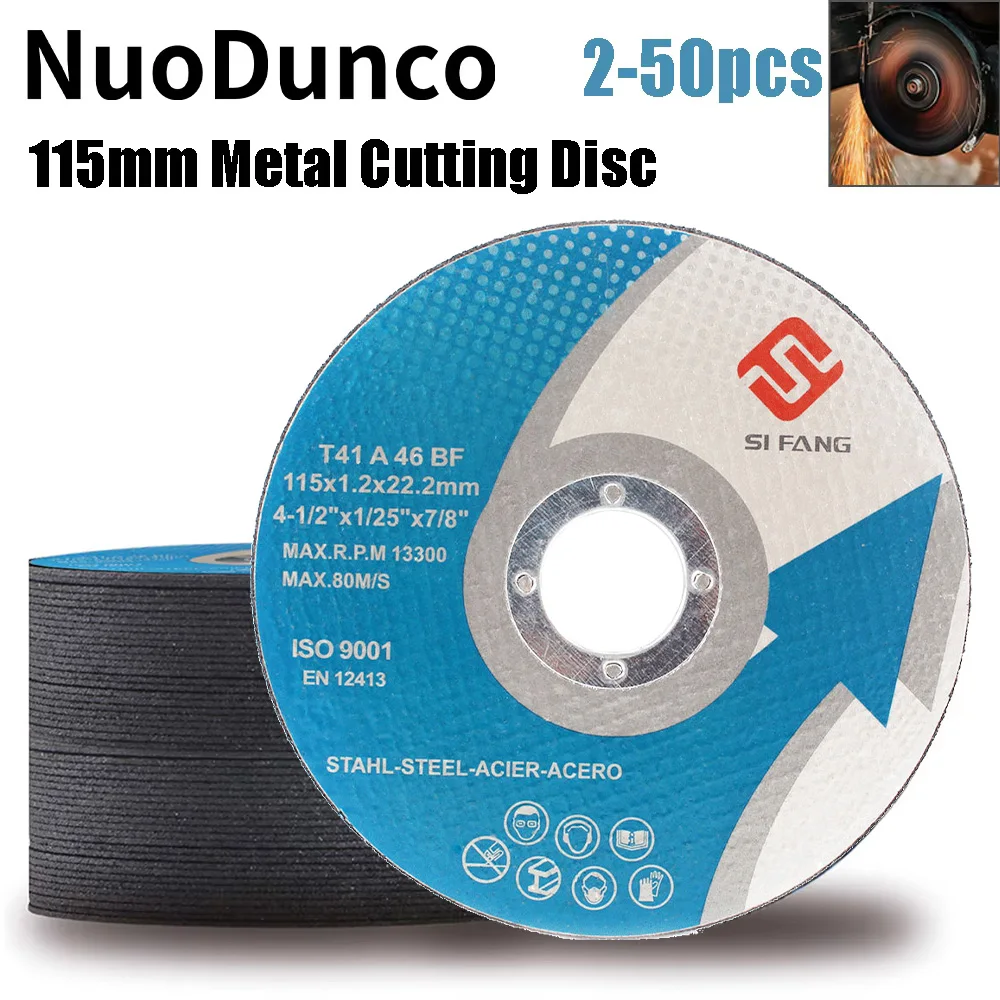 115mm Metal Cutting Disc Resin Cutting Wheel Thickness 1.2mm Circular Saw Blade for Angle Grinder Cutting Stainless Steel Iron