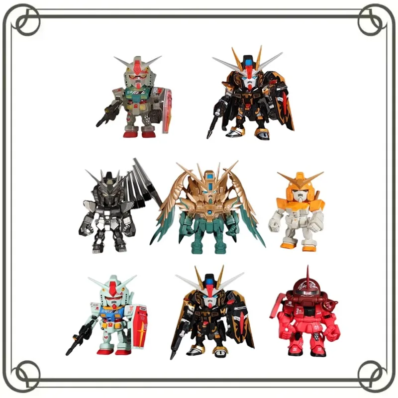 

BANDAI QMSV Mini FREEDOM GUNDAM Fifth Anniversary Commemorate Series in-vehicle Model Action Figure Model Toys