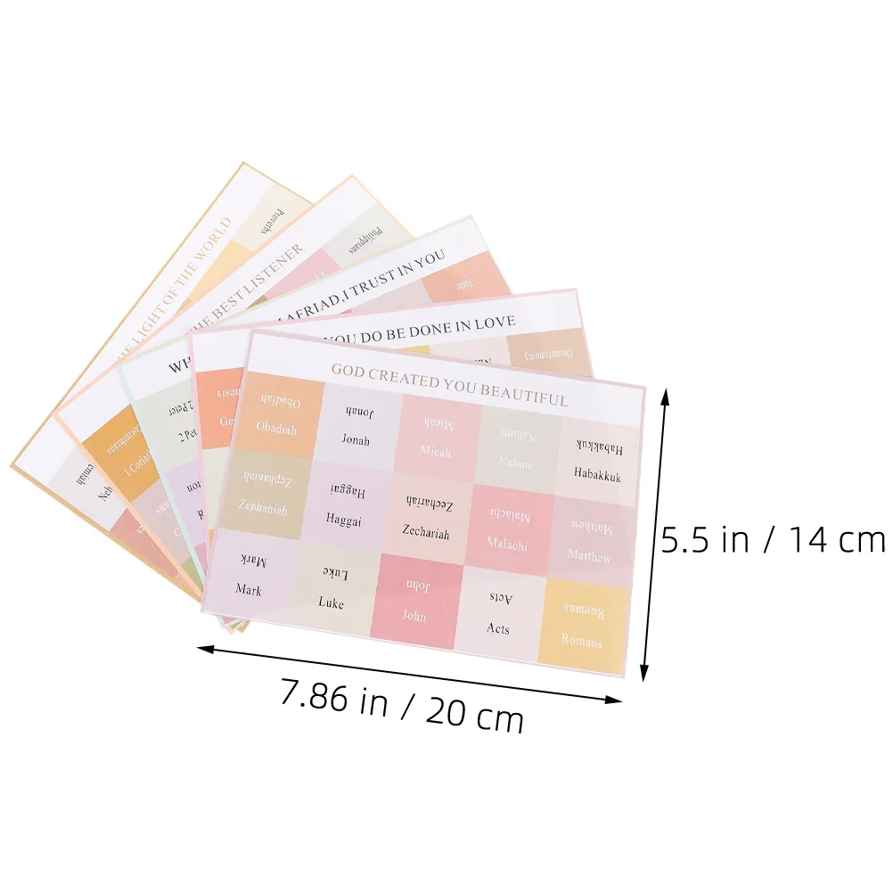 

Bible Index Tabs Paper Adhesive Labels For Study Navigation Book Organization Tool Small Page Markers
