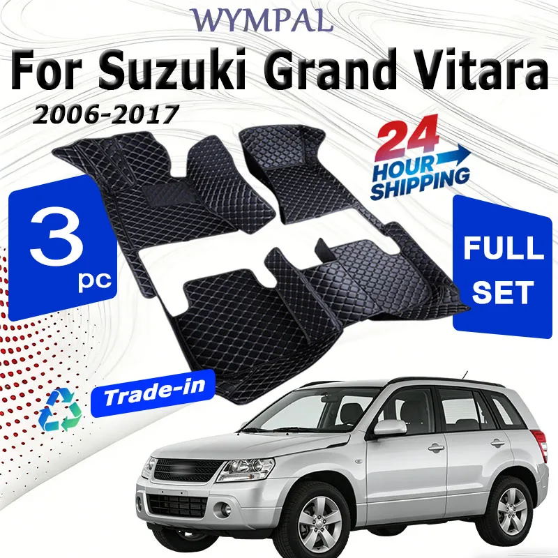 Dywaniki samochodowe do Grand Vitara Suzuki (cztery drzwi) 2006 2007 2008 2009 2010 2011 2012 2013 2014 2015 2016 2017 samochód