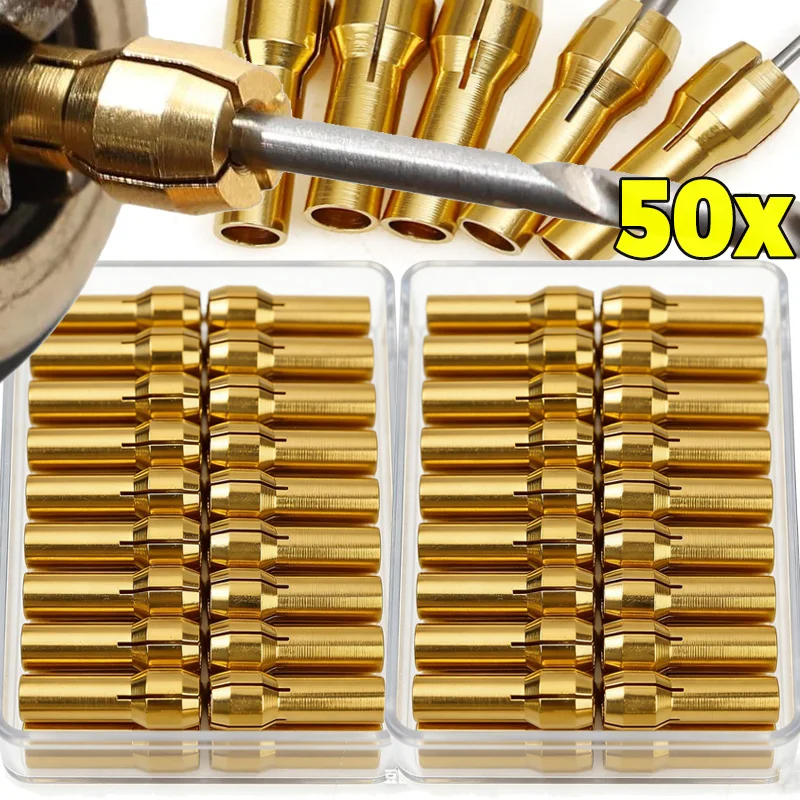 

0.5mm-3.2mm Copper Connector Drill Chuck Copper Mini Drill Chucks Adapter Electric Grinder Micro Collet Power Tool Accessory