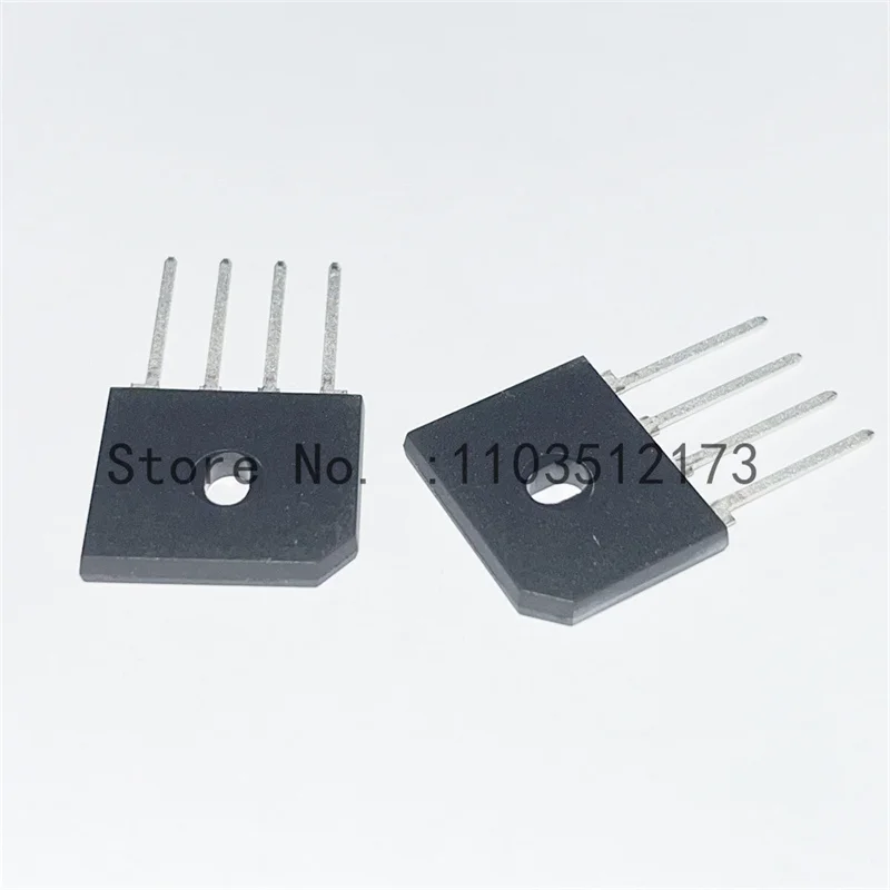 10PCS GBU8M 8A 1000V ZIP4 Rectifier bridge stack flat bridge